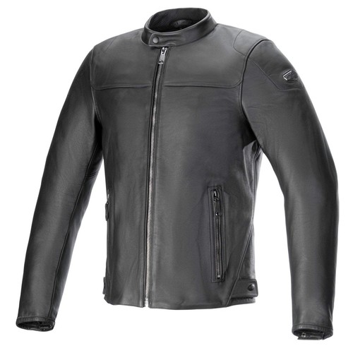 Blouson cuir moto alpinestars - cuir,