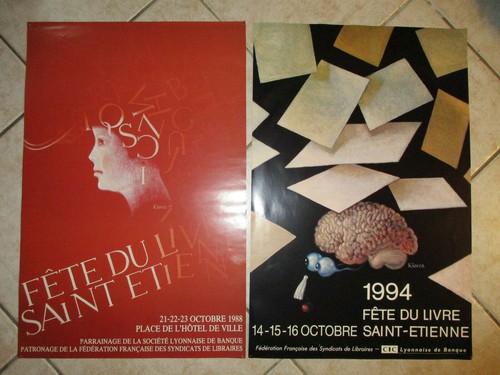 Affiches fête livre - du,