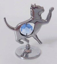 Chat argenté Crystocraft