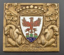 PLAQUETTE , MEDAILLE VILLE DE