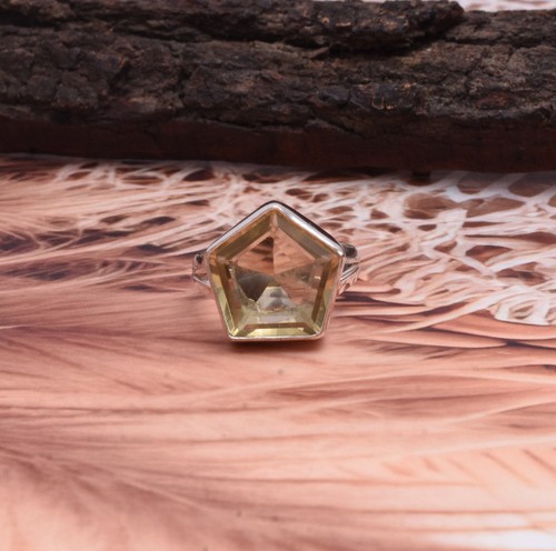 Bague fait main argent - en,