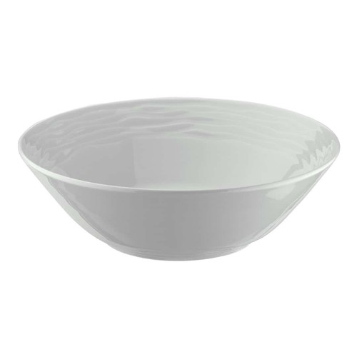 Saladier vague marine blanc - marine,