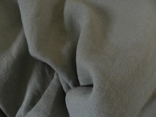 TISSU   TOILE DE JUTE  BEIGE GRIS    AMEUBLEMENT   TAPISSIER