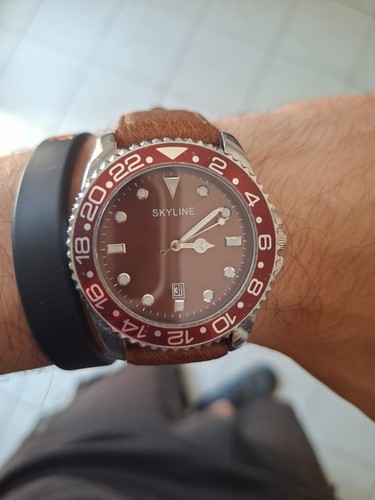 Montre vintage homme skyline - homme,