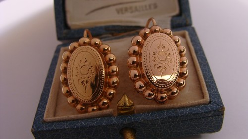 1900 dormeuses 18carats - 1900, or