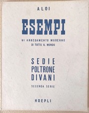 Esempi Di Arredamento Sedie Poltrone Divani , Seconda Serie 1953 Aloi Hoepli