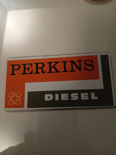 Autocollant vintage perkins - autocollant,