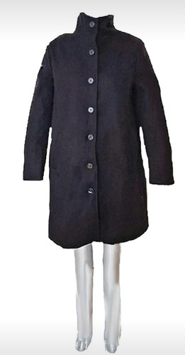 Manteau long femme - femme, noir