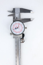 Pied à coulisse à cadran 150mm inox - Lecture 0,01mm - Haute précision