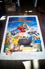 TARAM THE BLACK CAULDRON ? Disney French Grande Vintage Movie Poster Original