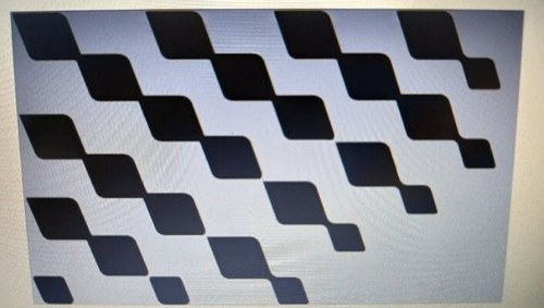 Sticker autocollant damier - autocollant, de