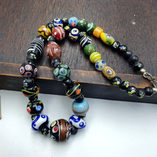 Collier vintage perles de