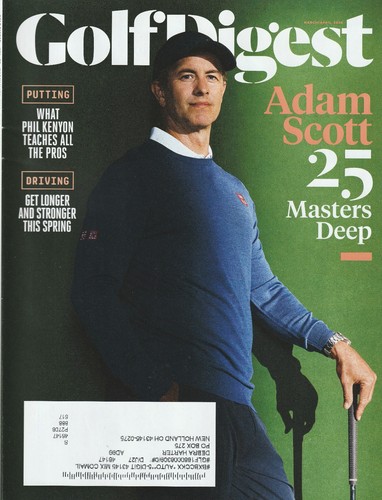 Golf digest magazine - golf,