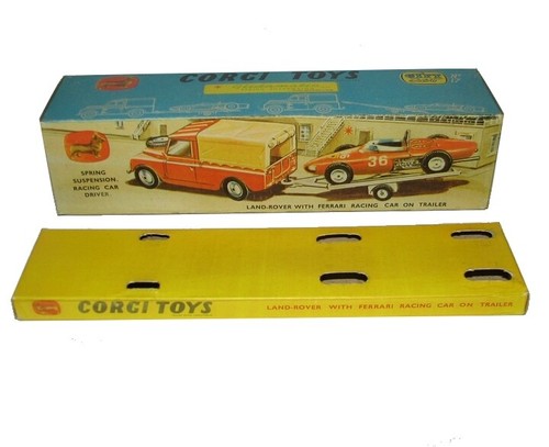 Corgi toys boîte - box, repro