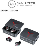 Écouteurs Sans Fil M90 PRO TWS - ANC, Étanches IPX-6, Sport & Gaming avec micro