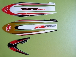 Autocollant garde boue - , trial