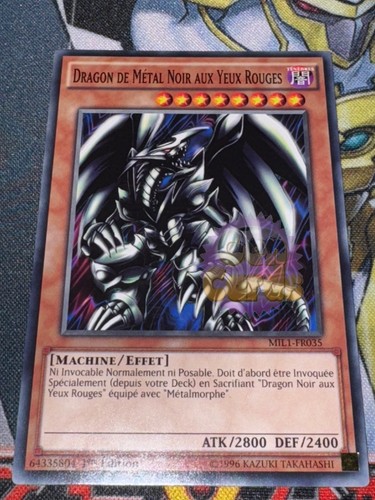 Carte dragon de metal - carte, yu