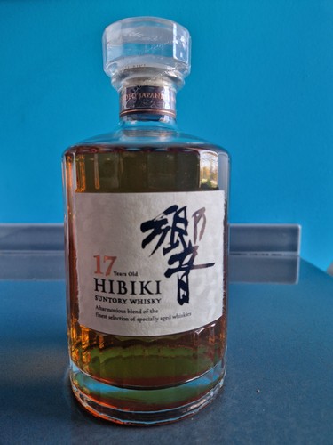 Bouteille whisky hibiki 17 - bouteille, de