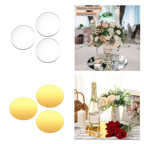 Miroirs ronds pour centres - 3x,