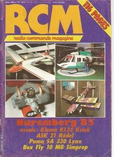RCM N°47 KLEM KL 35 / SAITO 120 / BOMBIX / MACH 2.2 / BOX FLY 10 MG /PUMA SA 330