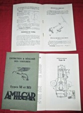 AMILCAR chassis 7 HP  types  M