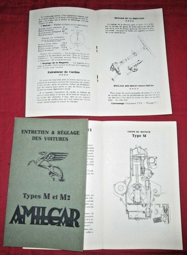 Amilcar chassis types m - ,