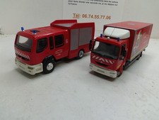 1/43 lot camion pompier NOREV LBS ELIGOR