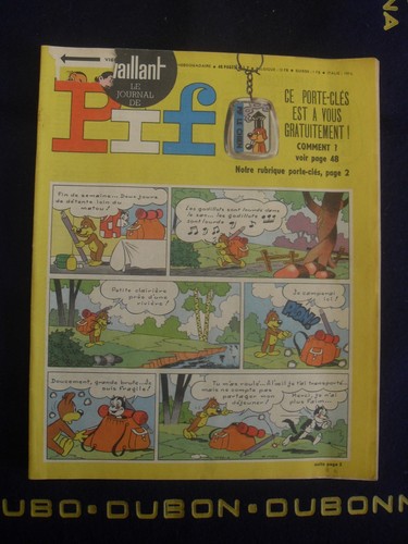 Journal pif vaillant bd - le, de