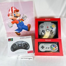 Lot de 3 Manettes Nintendo Switch Online N64 Super Famicom Mega Drive Japan