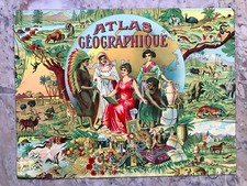 Game Jouets Atlas géographique Animaux Ferme Commerce Carte Faune 