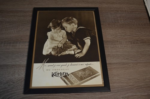 Ancienne affiche publicitaire - affiche,