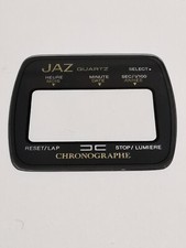 JAZ - GLACE POUR MONTRE AFFICHAGE LCD REF GZ3105 - CHRONOGRAPHE