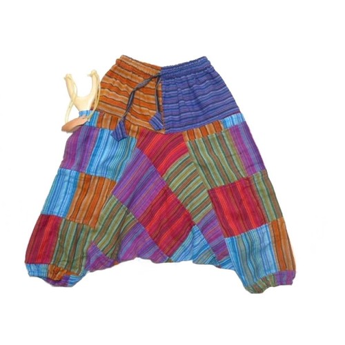 Patchwork pantalon enfants - patchwork, d'enfants