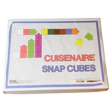 Vintage Cuisenaire Snap Cubes