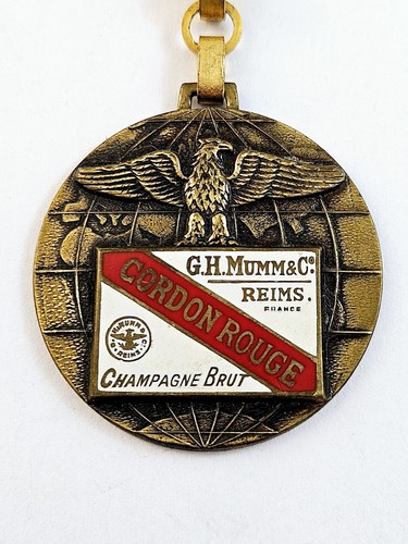 Porte cles champagne cordon - champagne,