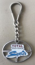 Rare Porte Clé Total Provence Sports Station Service ( Version 2 ) Cle Clef