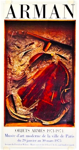 Affiche arman objets armés - affiche,