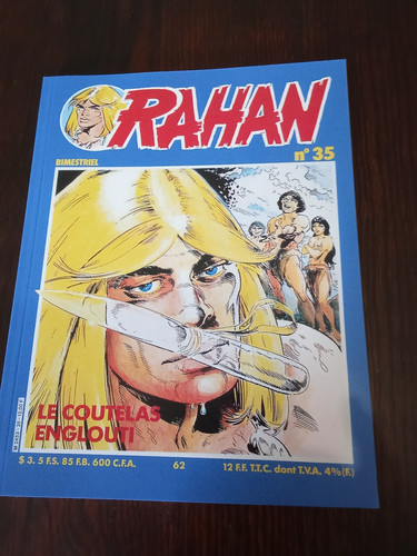 Rahan coutelas englouti - 35,