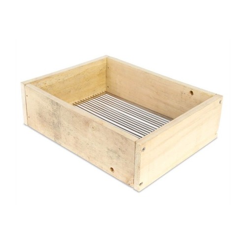 Trieur crevettes bois - crevettes, bois-inox