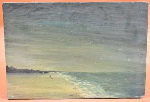 Peinture huile sur bois - sur,