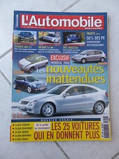 Magazine L'Automobile 652 Bmw Z8 Audi A8 Ferrari 360 Opel Speedster 406 2.2 SV