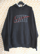 Sweat Nike à capuche Sportswear USA noir 90'S vintage coton Shirt - L