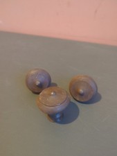 Lot de 3 poignées anciennes en fonte – 108 g chacune?  style rustique/vintage –