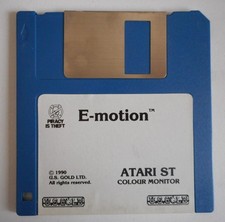 E-MOTION Atari ST jeu / game for Atari ST STF STE / MEGA / 520 1040
