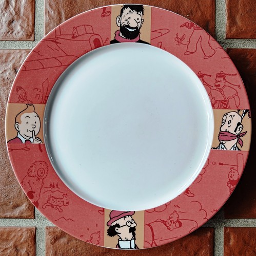 Hergé assiette tintin l or - hergÉ,