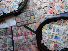 (lot-vrac 251) 2230 Timbres de BELGIQUE  à TRIER (photos dans le texte)