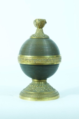 Ancien encrier empire bronze - ancien,