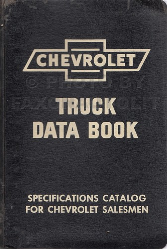1952 chevrolet camion données - 1952,