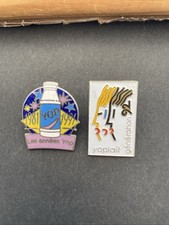Lot De 2 Pin’s Alimentaire