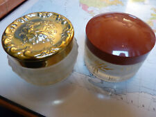 Lot 2 anciens POT à CREME